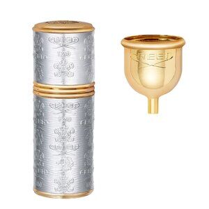 CREED 1.7 oz / 50 ml Gold Trim/Silver Leather Atomizer - MSRP $250.00